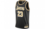 Nike LeBron James Los Angeles Lakers 2024 Select Series Meeste Nike Dri-FIT NBA Swingman S&auml;rk FN5913-053 M