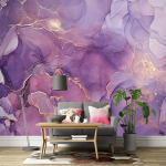 V&auml;rviline marmor 3D seinamaal Magamistuba Elutuba Diivan Teleri taust Marmorist tapeet 200 cm(W) x 140 cm(H)