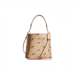 Coach Mollie Maasikaprindiga Monogramm Koppkott Naiste Kotid Pruun CB602-IMOT4 Basic Set (Bag+Dust Bag)