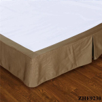 Puuvillane Dekoratiivne Voodiseelik ja Raamikaitse 120x200 cm + 25 cm brown