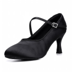 Tango Salsa Ladina Tantsukingad T&uuml;drukutele Naistele Ballitantsu Peo Sotsiaaltantsu Kingad K&otilde;rge Konts 7cm 34 must