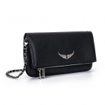 Prantsuse Klassikaline PU Nahast V&auml;ike Ruudukujuline Kott Moodne Mitmek&uuml;lgne Tiib Disainiga Naiste Crossbody Kott Euroopa Stiilis Igap&auml;evaseks Kandmiseks CLE must