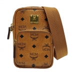 [Kasutatud] Monogrammiga Prinditud Kunstnahast Mini &Otilde;la Crossbody Telefonikott - Hea #A4GQ0D ONE SIZE