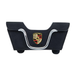 PQMZ2 Porsche Cayenne Macan 911 Panamera Taycan Boxster Cayman jne jaoks Suede P&auml;ikesesirm P&auml;ikeseprillide Hoidja Magnetiline Klamber Prillihoidik must