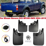 4 tk Autokaitseplekid Porikaitse Eesmised ja Tagumised Rattakoopa Kaitsed Nissan Navara D22 NP300 4WD 2002-2015 Autotarvikud