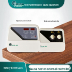 Saunaahi v&auml;lise termostaadi regulaatori ja juhtkaabliga Sauna Heater Probe + Connection Line GS-A2018