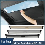 Auto katuseluugi riidest kardin P&auml;ikesekate Sobib Seat ibiza 2009 2010 2011 2012 2013 2014 2015-2017 6J0877307A must