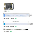 Raspberry Pi HDMI-CSI-2 adapterplaat 1080p 30fps AV HDMI-kaameratele.