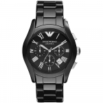 Emporio Armani AR1400 Ceramica Meeste k&auml;ekell 42mm must