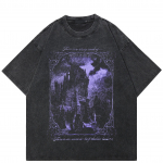 Streetwear Maagiline Lossi Graafikaga Unisex T-s&auml;rk S