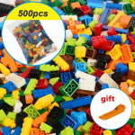 Kuumad 1000 t&uuml;kki Ehitusklotsid Linna isetegemine Loomingulised klotsid Mudelfiguure Harivad Lastele M&auml;nguasjad &Uuml;hilduvad k&otilde;igi kaubam&auml;rkidega