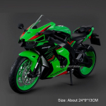 1:9 ZX-10R GSX-1000R Mootorratta M&auml;nguasjamudelid Sulamist Valatud Heliga Valgusega Amortisaatoriga Esiratta Roolimise Kaunistus Mootorrattad black