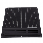 P&auml;ikeseenergia katuseventilatsiooniventilaator 430 CFM P&auml;ikeseenergia v&auml;ljat&otilde;mbeventilaator IP67 Veekindel p&ouml;&ouml;ningu, garaaži, haagissuvila, kuuri, kanala jaoks