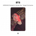 BTS ARIRANG Juurdunud Koreas Versioon. Targeti eksklusiivne ametlik fotokaart V black