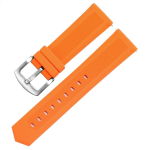 Kummist kellarihm tag heuer Seiko kellarihmad 18mm 20mm 22mm 24mm must sinine oranž igale kaubam&auml;rgile Kellarihmad tarvikud 24mm orange