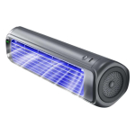 Laetav kaasaskantav konditsioneeriventilaator 3 kiiruse, aurustava &otilde;hukasseti ja LED-puuteekraaniga, vaikne t&ouml;&ouml;, energias&auml;&auml;stlik &otilde;hujahuti
