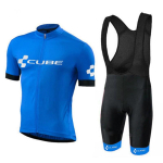 CUBE Rattas&auml;rk L&uuml;hikeste Varrukatega Meestele Naistele Kiiresti Kuivav Rattas&otilde;idu S&auml;rk Maanteerattale MTB-le Sport XL blue
