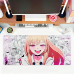 Marin Kitagawa Anime hiirematt kontorisse, m&auml;ngimiseks ja klaviatuuridele libisemisvastane suur veekindel 300x600x3mm