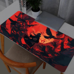 Hiirematt Anime Naruto Itachi Uchiha M&auml;ngur Suur XXL Tahvel Varmilo Klaviatuur Vaip Kawaii M&auml;ngutarvikud Hiirematt 40cmx90cm