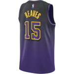 Nike Austin Reaves Los Angeles Lakers 2024/25 City Edition Meeste Nike Dri-FIT NBA Swingman S&auml;rk FQ4346-506 XXXL