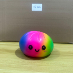 15/25cm Suured V&auml;rvilised Pelmeenid Squishy Stressileevendajad 6/10 Tolli Pelmeenid Stressi Fidget Sensoorsed Kingitused Venivad Laua Tokenid purple