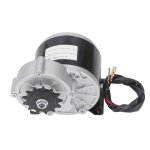 24V 500W alalisvoolumootor 13T 2800 RPM reduktormootor harjadega kiiruse v&auml;hendamise mootor elektrijalgratta jaoks gray