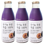 Orgaaniline ploomimahl, 100% NFC ekstrakt, puhas, 3 tk, 1L blue