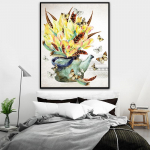 5D Teemantmaal Ristpistes Teemanttikandid 3D Teemantmosaiik Rhinestone n&auml;put&ouml;&ouml; 20X30