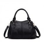 Naiste kott K&auml;ekott Keskealiste naiste kott Suure mahutavusega kott &Otilde;lakott Wild Fashion Messenger Bag must