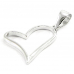 Les Tr&eacute;sors De Lily [I3712] - h&otilde;bedane ripats  Love  h&otilde;bedane (roodiumiga kaetud) - 20x18 mm h&otilde;be