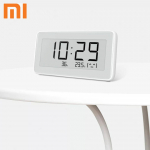 Xiaomi Original BT4.0 Bluetooth juhtmevaba nutikas elektriline digitaalkell siseruumides v&auml;lis&otilde;hu h&uuml;gromeeter termomeeter LCD temperatuuri m&otilde;&otilde;tmise t&ouml;&ouml;riistad soe valge v&auml;rv