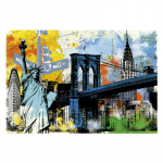 5D teemantmaal roosililled maastiku ristpistega 5D DIY lille teemanttikandid 20X30CM