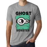 Meeste vintage T-s&auml;rk Graafiline T-s&auml;rk Ghost Monster Grey Marl XS kanarbiku halli v&auml;rvi