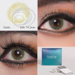 FreshGo Nature Color kontaktl&auml;&auml;tsed silmadele Aastased v&auml;rvilised kontaktl&auml;&auml;tsed Sinised silmad Kosmeetilised v&auml;rvilised l&auml;&auml;tsed koos l&auml;&auml;tse&uuml;mbrisega