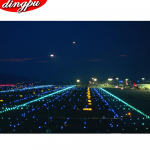 Isetegija 5D Teemantmaal Loomade Mosaiik Ristpistes Teemanttikandid Rhinestone K&auml;sit&ouml;&ouml; T&auml;ielik &uuml;mmargune puur Kodukaunistuse kingitus 20X30CM