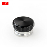 2 tk 2  50,8 mm / 1  25,4 mm / 2,5  63,5 mm alumiiniumkeevitus t&auml;iteava kaelal ja korgil &otilde;li, k&uuml;tus, veepaak must