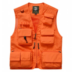 Suures suuruses XXS-5XL Suvine Meeste Matkamise Multifunktsionaalne Vest V&auml;litingimustes Mitme taskuga Ronimine Matkamine Varrukateta Kalastusjoped 5XL