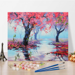 DIY Maalimine numbrite j&auml;rgi Digitaalne &otilde;limaal Kodukaunistuse numbrid &Otilde;limaal Hobid Kujutav kunst Numbrid Maalimine &Otilde;limaal 40x50cm no frame