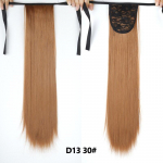 MERISIHAIR 22-tolline s&uuml;nteetiline juuksekiust kuumuskindel sirged juuksed hobusesabaga v&otilde;ltsjuukse pikendustega ponisaba parukas