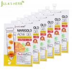 Jula's Herb Marigold Aknegeel looduslik aine, mis on rikas tritopiini, flavonoidide ja saponiinide poolest 8 ml x 6 tk - Tai 8 ml x 6 pcs kollane
