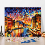 Digitaalne &otilde;limaal Numbrite maalimine DIY maalimine numbrite j&auml;rgi &Otilde;limaal Kodukaunistuse l&otilde;uend 40x50cm no frame