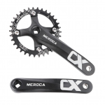 Maastikujalgratas parem vasak kandiline v&auml;ndahoovad poltidega 170MM 104 BCD alumiiniumsulamist MTB jalgratas Crank Arms &34T Chainring must