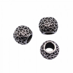 Antiik-h&otilde;bedav&auml;rvilised suure auguga vahehelmed 10x8mm Brand: WYISYWG 10 t&uuml;kki usulisi ehteid