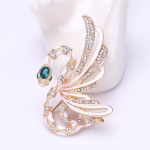 Blucome emailitud madu tiibade kujuga pross KitKat Disain kullav&auml;rvi sulamist metallist prossid naistele t&uuml;drukutele Hijab Pins kuld