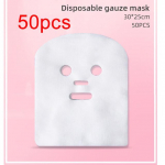 K&otilde;rgsageduslik n&auml;oloor Puhast Puuvillane Pehme Marli Suure imavusega Mitte&auml;rritav Iluloor 50pcs white