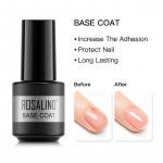 ROSALIND 7ml Geellaki komplekt Primer Base Coat pealislakk Matt pealislakk, sokk v&auml;lja UV/LED lamp hoiab teie k&uuml;&uuml;ned pikka aega s&auml;ravana ja l&auml;ikivana