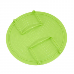 Mikrolaineahju Plastikust Alus Mini Laua Kuumutusalus Riiul Multifunktsionaalne Virnastaja Taldrikuriiul K&ouml;&ouml;gi K&uuml;lmkapi Hoiukorraldaja Kuumuskindel 1PC kollane