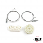 BWR1119 elektrilise aknat&otilde;stuki remondikomplekt tagumine vasakpoolne Mercedes CLK MK2 W209 C209 A209 2002-2009 2-ukseline A2096700103