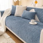 P&otilde;hjamaade &scaron;enillist diivanikate elutuppa libisemiskindel paks diivanipadi tugitool istmematt nurgadiivanid r&auml;tik 70*70cm sinine