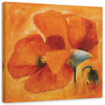 L&otilde;uenditr&uuml;kk Flower Poppy Orange 30x30 oranž